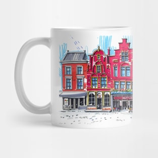 Urban sketch | Delft | Holland Mug